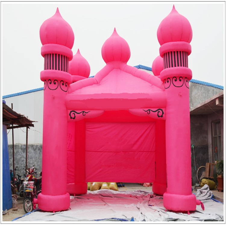 玉州粉色帐篷